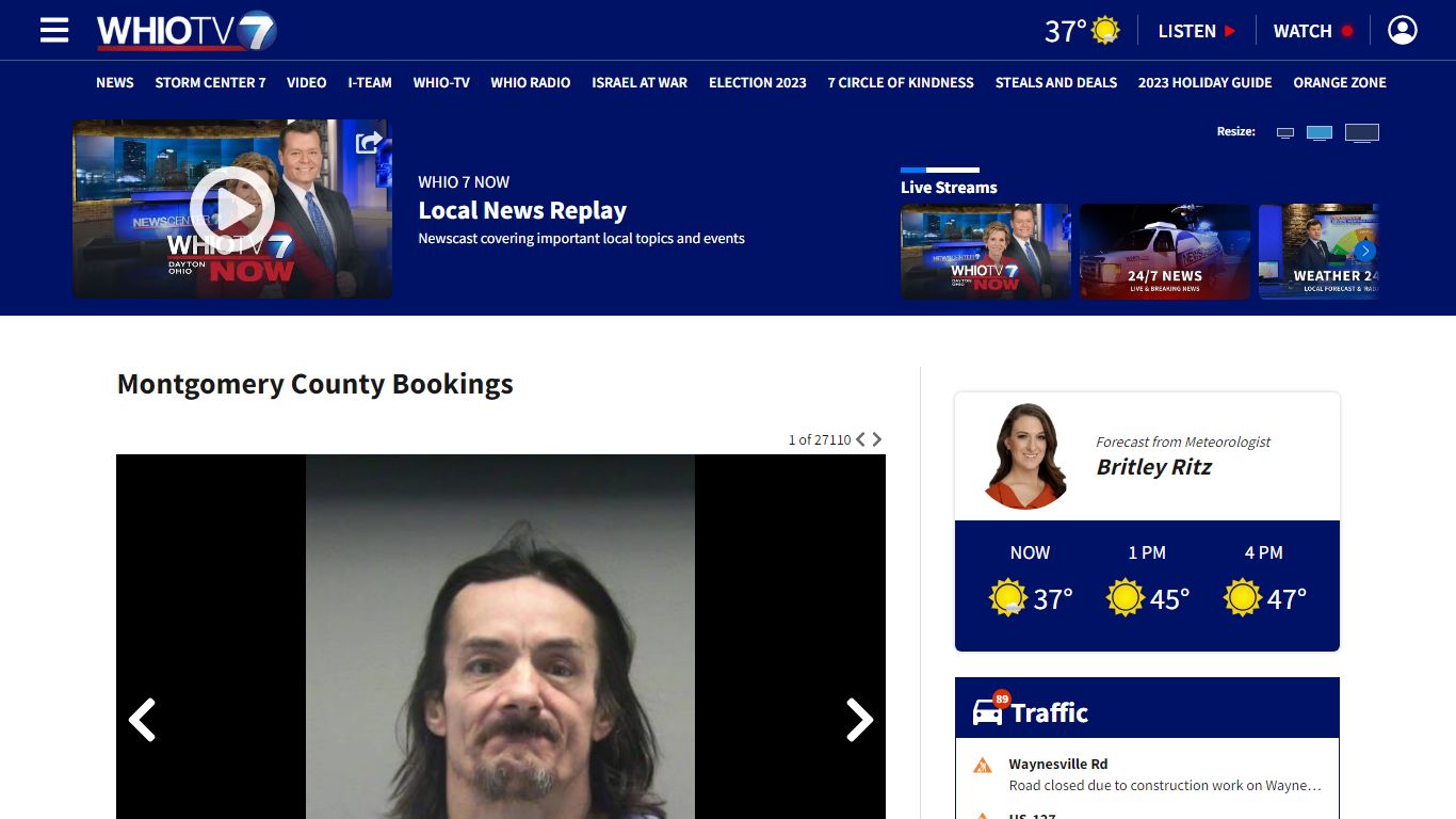 Montgomery County Inmates – WHIO TV 7 and WHIO Radio